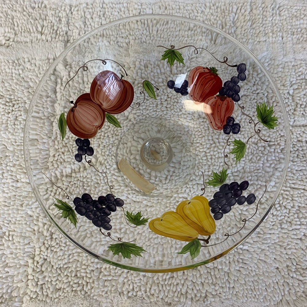 Victradco 2001 Hand Painted Dish - Picture 5 of 7